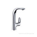 Round High One Handle Kitchen Mixer Taps Mixed Faucet Deck